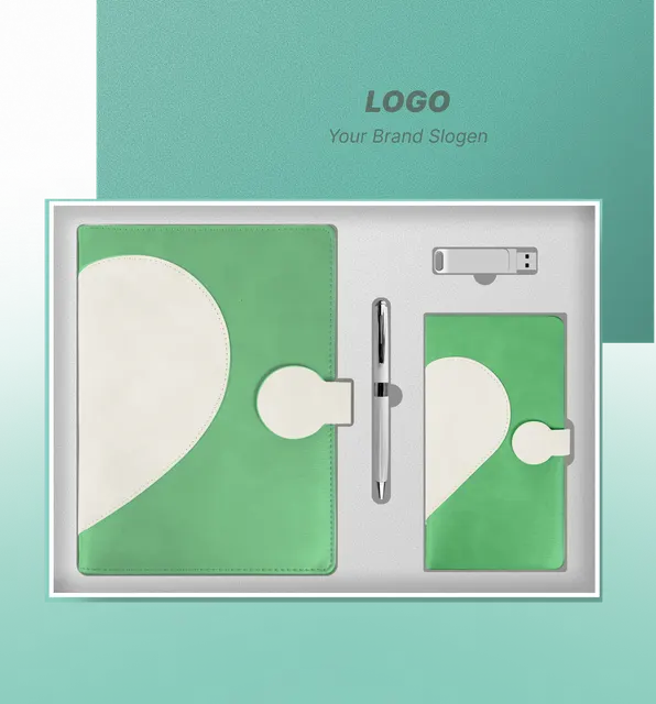 Sleek Modern Notebook Gift Box for Contemporary Office Style