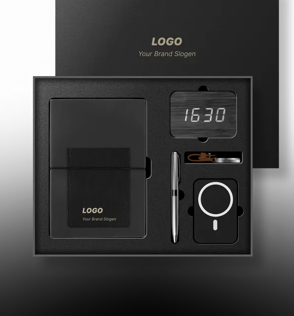 Thoughtful Corporate Appreciation Gift Box with Classic Notebook
