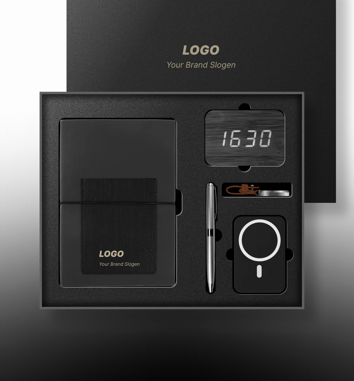 Thoughtful Corporate Appreciation Gift Box with Classic Notebook