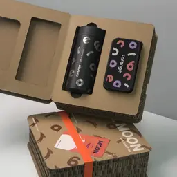 Black Tumbler and Bluetooth Speaker Gift Set in Rigid Box thumbnail 2