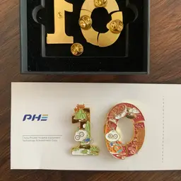 Custom Milestone Number Pin Collection in Premium Box thumbnail 2