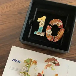 Custom Milestone Number Pin Collection in Premium Box thumbnail 3