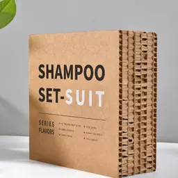 Two-Bottle Shower Gel Gift Set in Honeycomb Paper Box thumbnail 3