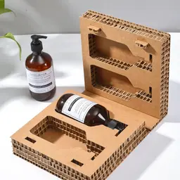 Two-Bottle Shower Gel Gift Set in Honeycomb Paper Box thumbnail 5