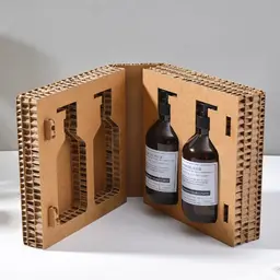 Two-Bottle Shower Gel Gift Set in Honeycomb Paper Box thumbnail 4