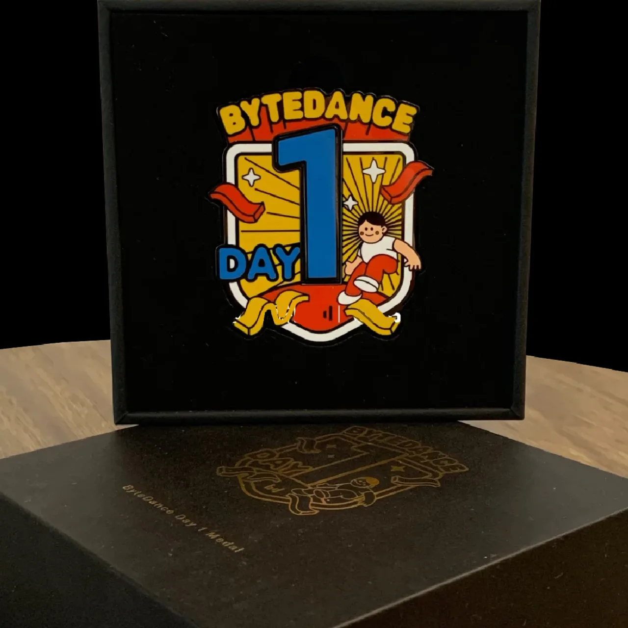 Commemorative Business Anniversary Custom Pin Gift Set