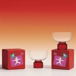 Glass Bottle Tea Set with Horse Keychain and Gift Card thumbnail 6