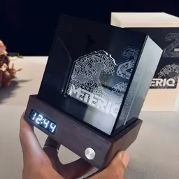 Desk Organizer Gift Set with Digital Clock and Acrylic Cube thumbnail 9