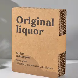 Leather-Wrapped Hip Flask and Tumbler Set in Magnetic Gift Box thumbnail 5