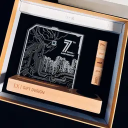Perpetual Calendar, Wireless Charger & Night Light Gift Set thumbnail 2