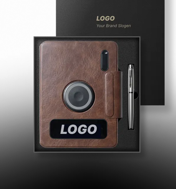 Premium A5 Charging Notebook Gift Set with Power Bank
