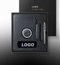 Premium A5 Charging Notebook Gift Set with Power Bank thumbnail 2
