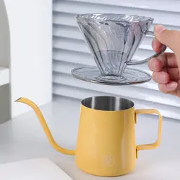 Pour-Over Coffee Brewing Kit with Manual Grinder and Insulated Tumbler thumbnail 12