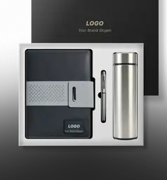 Textured Leather Wireless Charging Notebook for Corporate Gifting thumbnail 2