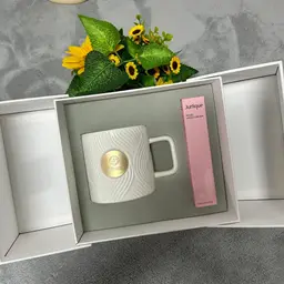 Ceramic Mug and Packaged Hand Cream in White Rigid Box thumbnail 5