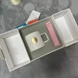 Ceramic Mug and Packaged Hand Cream in White Rigid Box thumbnail 2