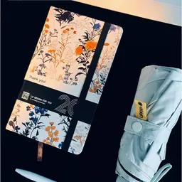 Floral Notebook, Pen and Umbrella Gift Set in Rigid White Box thumbnail 3