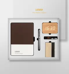 Commemorative Business Anniversary Gift Set with Custom Notebook thumbnail 3