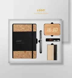 Commemorative Business Anniversary Gift Set with Custom Notebook thumbnail 4