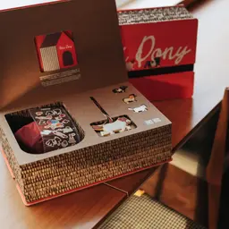 Horse Motif Gift Set with Cap, Keychains, Badges, and Stickers thumbnail 5