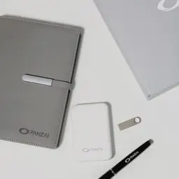 Notebook, Pen, Power Bank, Charging Cable, and Wireless Charger Gift Set thumbnail 5