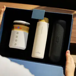 Minimalist All In One Speaker Bottle And Toothbrush Branding Corporate Gift thumbnail 1
