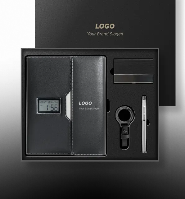 Minimalist A5 Charging Notebook Suite for Global Distributors