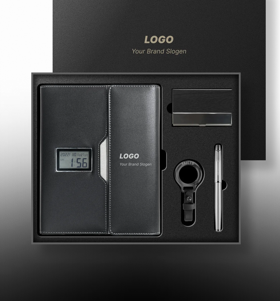 Minimalist A5 Charging Notebook Suite for Global Distributors