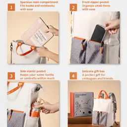 Tote Bag and Mooncake Gift Set with Keychain thumbnail 5