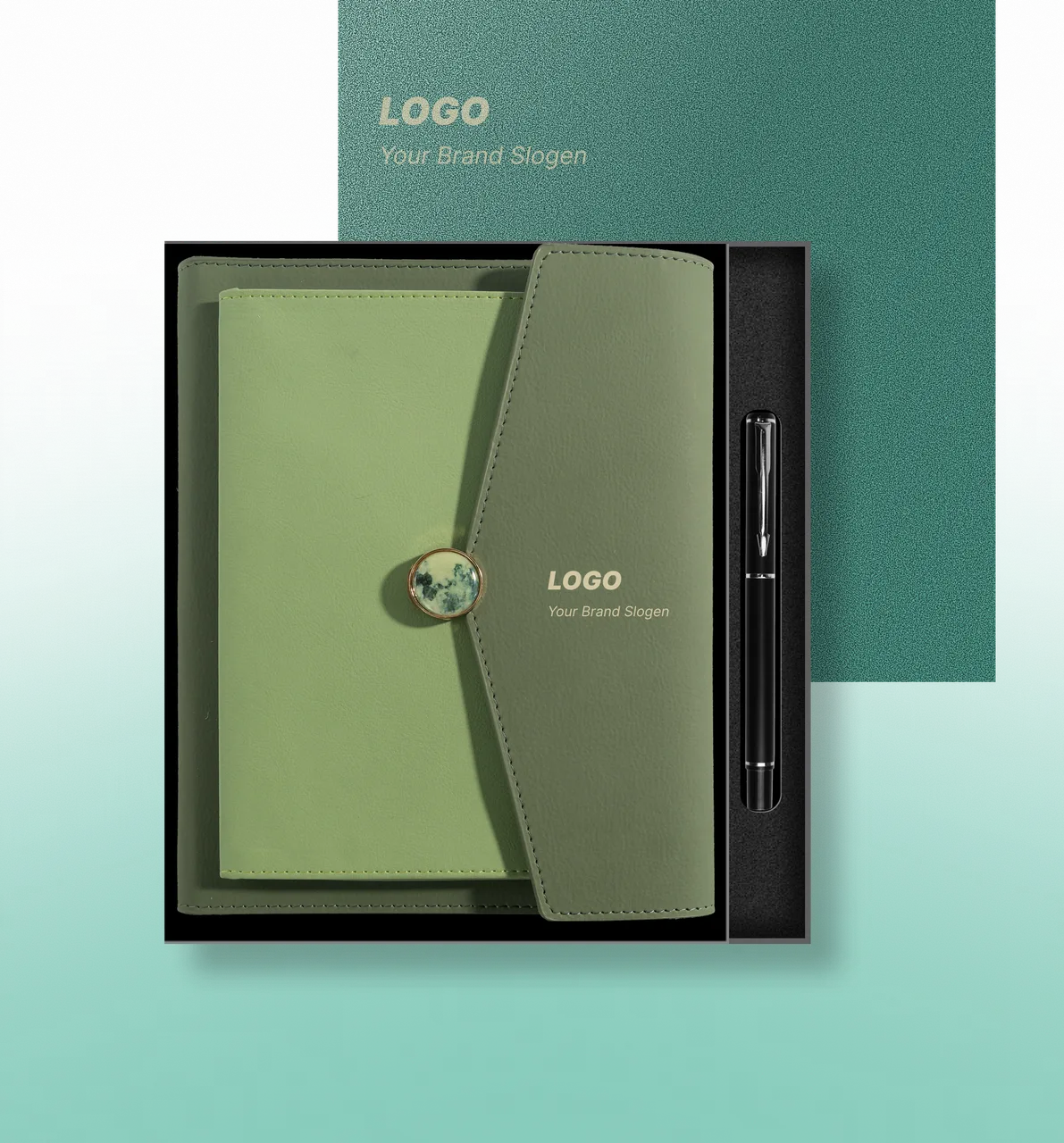 Smart Wireless Charging Notebook and Pen Business Planner
