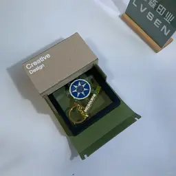 Metal Keychain in Rigid Gift Box with Display Window thumbnail 5