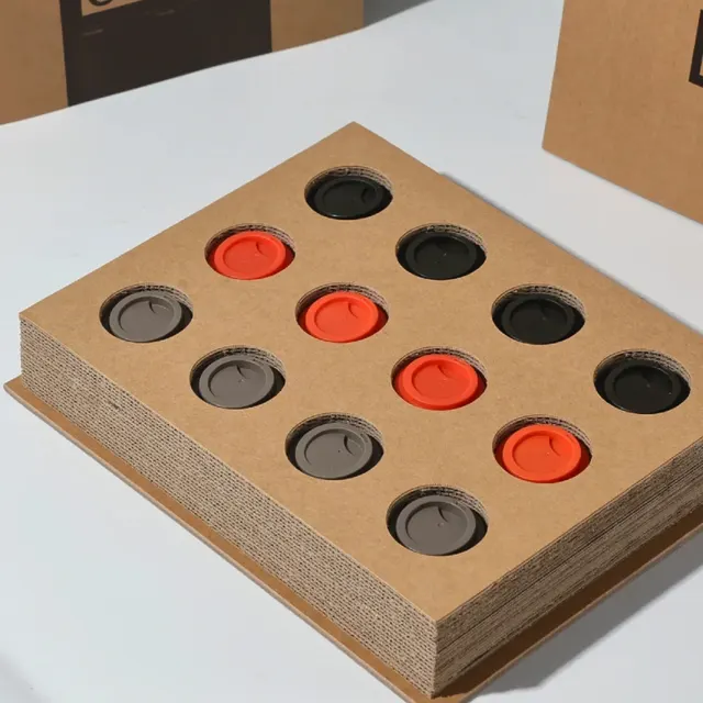 Twelve-Capsule Coffee Gift Set in Kraft Box with Sleeve