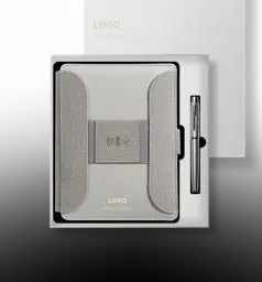 Luxury Smart Charging Journal with Integrated Power Bank thumbnail 1