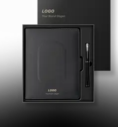 Luxury Smart Charging Journal with Integrated Power Bank thumbnail 3