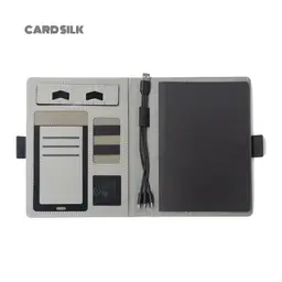 Luxury Smart Charging Journal with Integrated Power Bank thumbnail 9