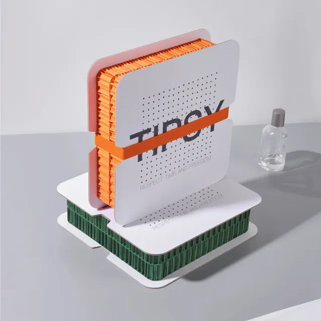 Honeycomb Stackable Gift Set with Glass Bottles and Applicator