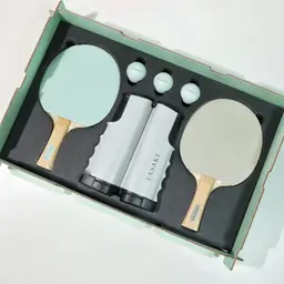 Table Tennis Gift Set with 2 Paddles, 3 Balls, and Net thumbnail 3