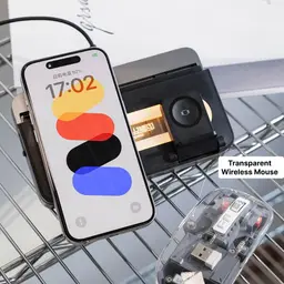 Wireless Charging Dock and Mouse Gift Set thumbnail 4