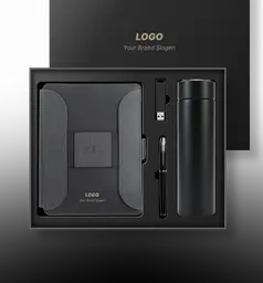 Premium Soft-Touch Leather Notebook with Integrated Wireless Charge thumbnail 3