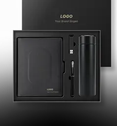 Premium Soft-Touch Leather Notebook with Integrated Wireless Charge thumbnail 4