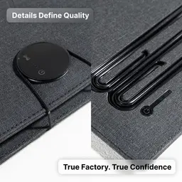 Premium Soft-Touch Leather Notebook with Integrated Wireless Charge thumbnail 9