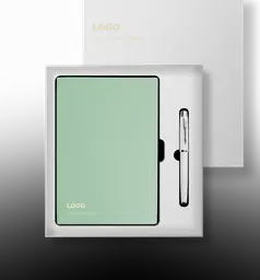 Classic Leather Bound Notebook Gift Set for Office Executives thumbnail 6