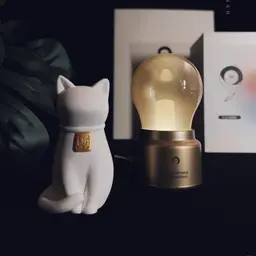 Creative Anniversary Celebration Set: Retro Bulb Lamp & Lucky Cat thumbnail 6
