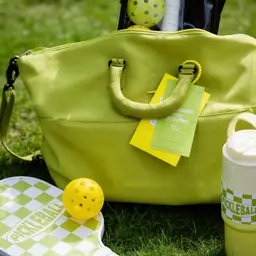 Green Tote Bag, Tumbler & Snack Pouch Gift Set thumbnail 7