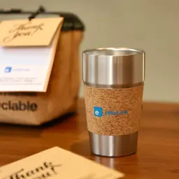 Manual Coffee Grinder, Pour-Over Kettle, and Tumbler Gift Set with Badge thumbnail 4