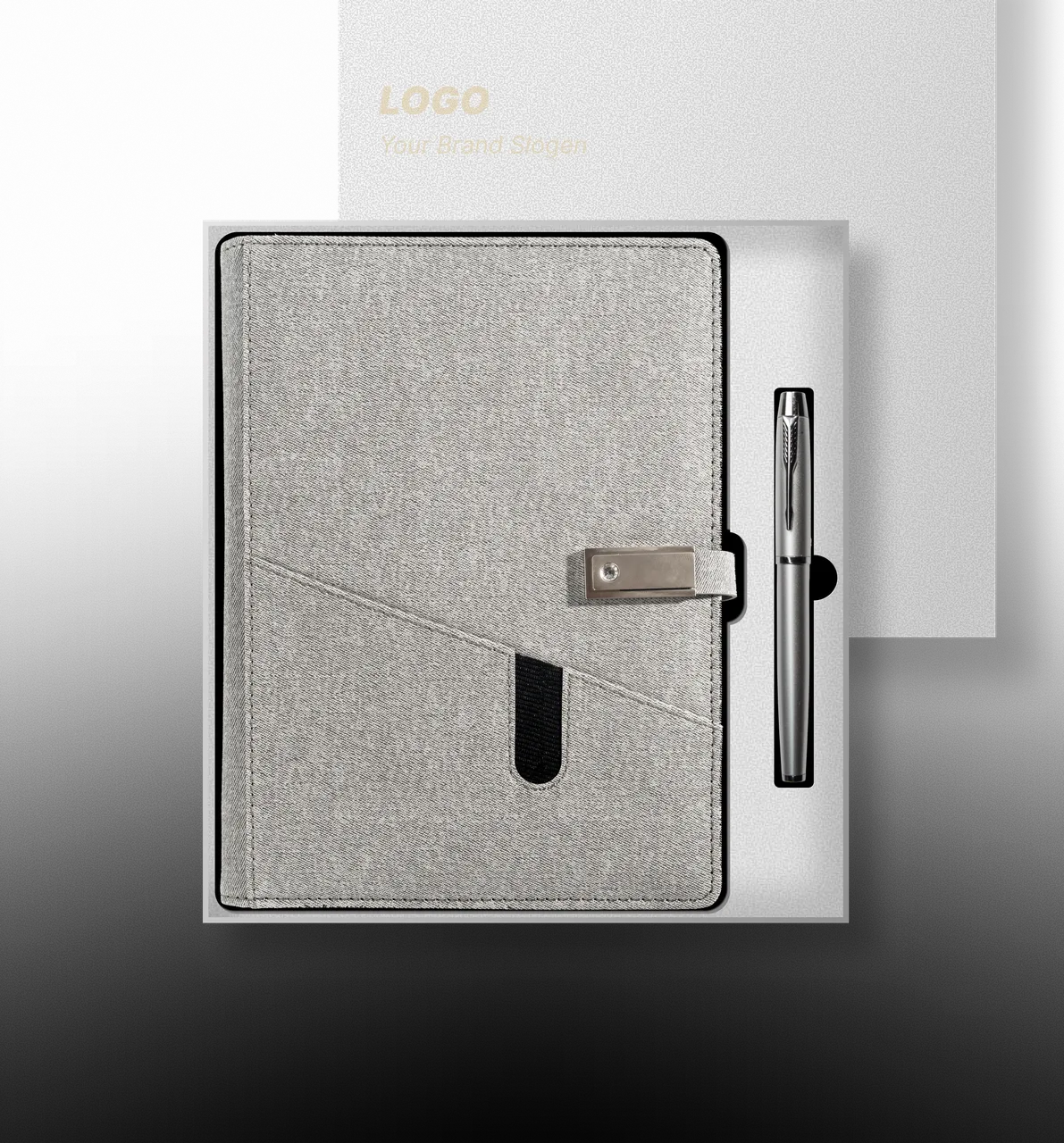 Professional Power Bank Diary Set for Business Executives