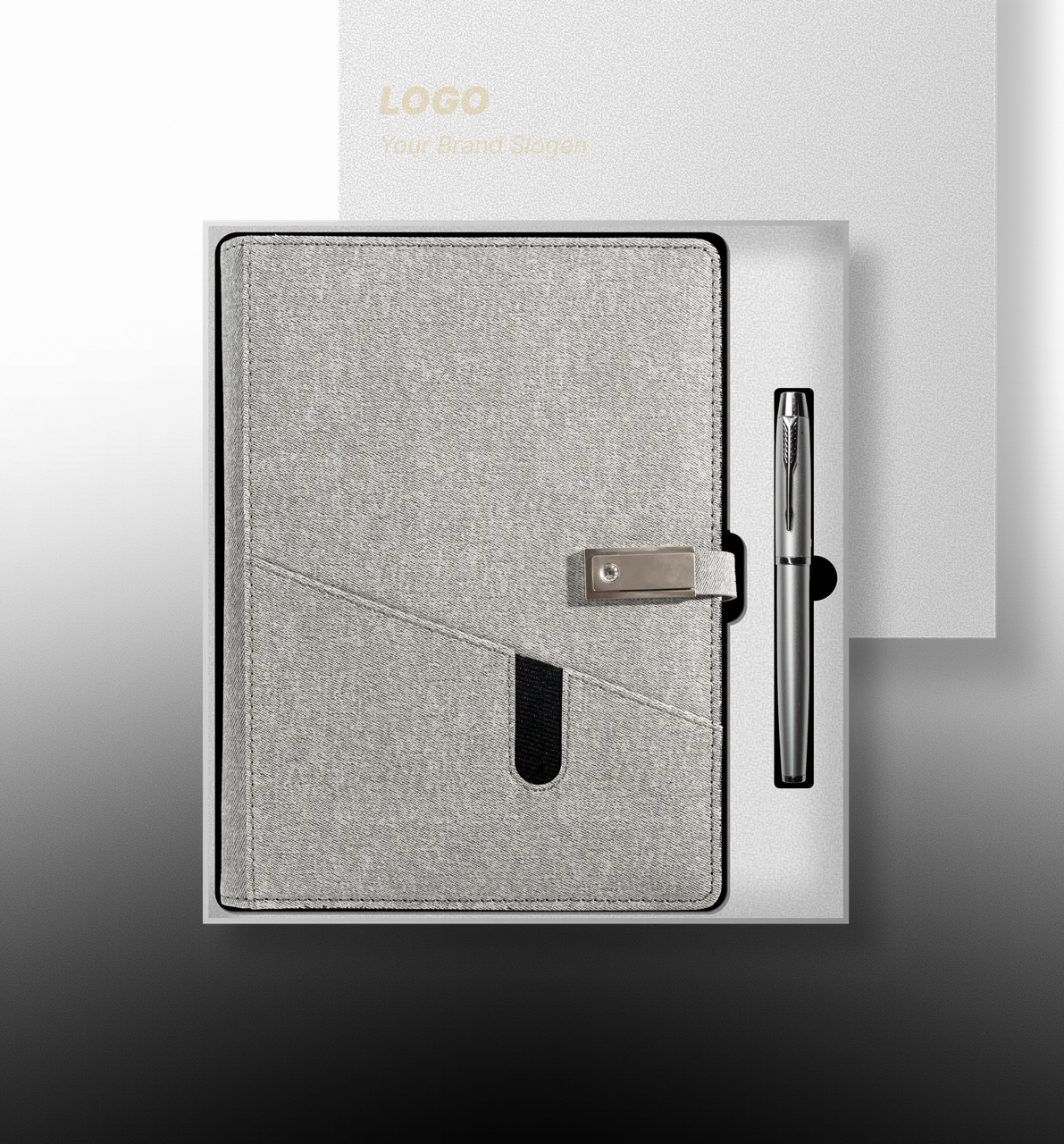 Professional Power Bank Diary Set for Business Executives