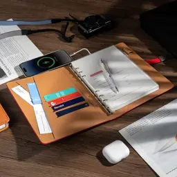 High-Quality Vegan Leather Charging Planner Gift Box Collection thumbnail 4