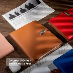 High-Quality Vegan Leather Charging Planner Gift Box Collection thumbnail 6