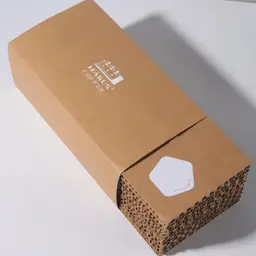 White Ceramic Mug in Honeycomb Paper Gift Box thumbnail 2